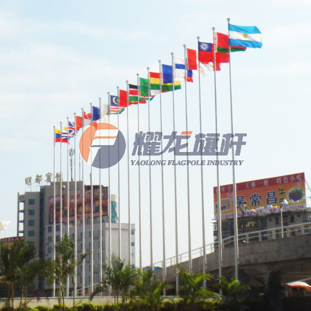 广西玉林国际会展中心旗杆