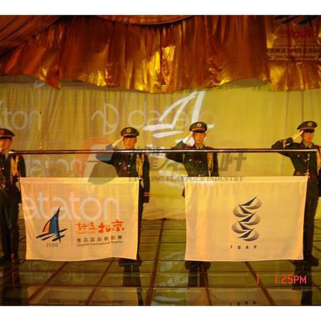 第29届奥运会青岛国际帆船开幕式旗杆